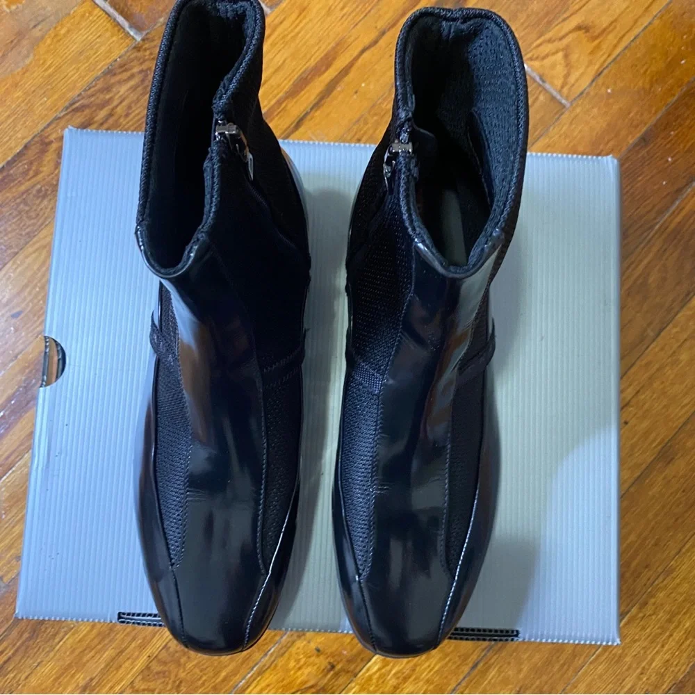 Prada Black Ankle Boots - Picture 5 of 14